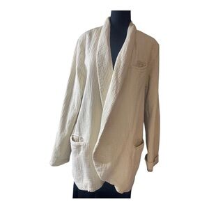 Free‎ People Women's Cream Jacket